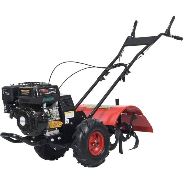 Bensindriven jordfräs 6,5 HK 196 cc