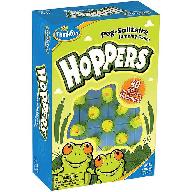 ThinkFun  Hoppers  76347 Game to develop spatial calculation skills Japanese instruction manual included Ages 5 and up ThinkFun