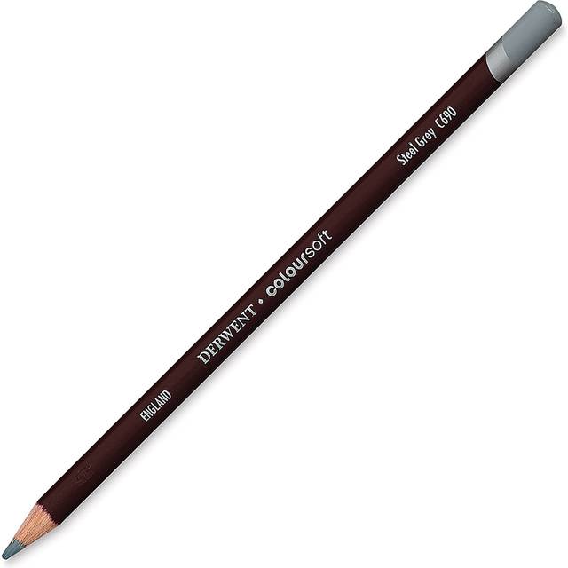Derwent Coloursoft Pencil One Size Steel Grey
