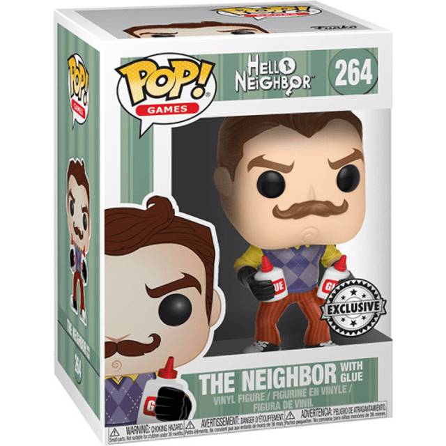 Funko Pop Games: Hello Neighbor - The Neighbor with Glue Exclusive 264