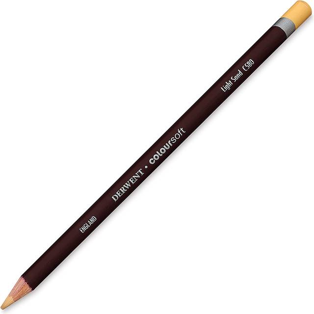 Derwent Coloursoft Pencil One Size Light Sand