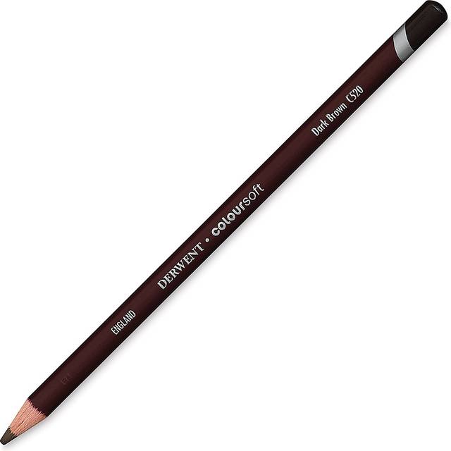 Derwent Coloursoft Pencil One Size Dark Brown