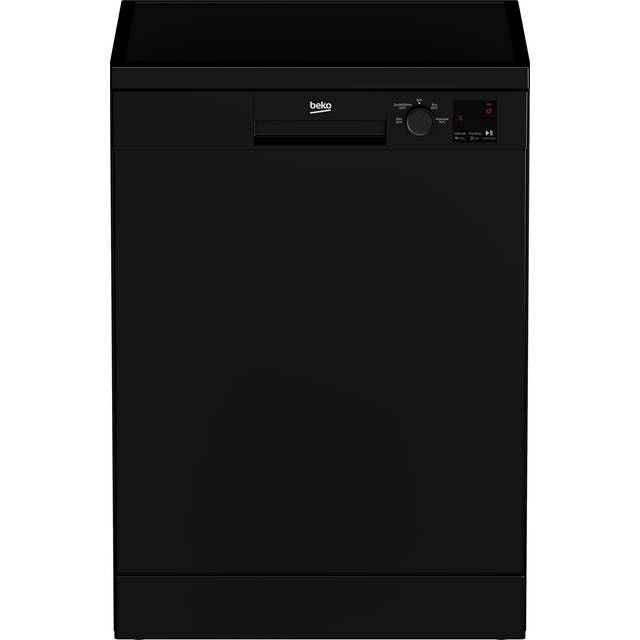 Beko DVN04320B Full Size Dishwasher - Black - E Rated