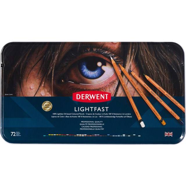 Derwent Lightfast Coloured Pencils - Set of 72