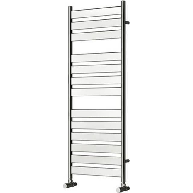 Reina carpi flat panel heated towel rail 1300mm h x 500mm w chrome