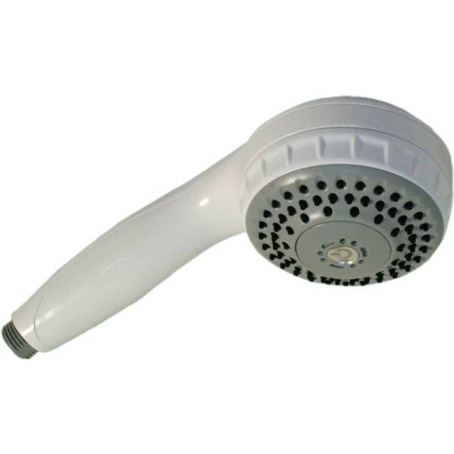 Aqualisa Varispray White 3 Spray Mode Handset Shower Head Modern Round 215020