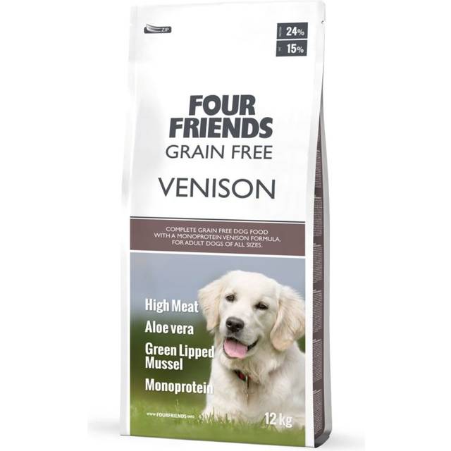FourFriends Dog GF Venison (12kg)