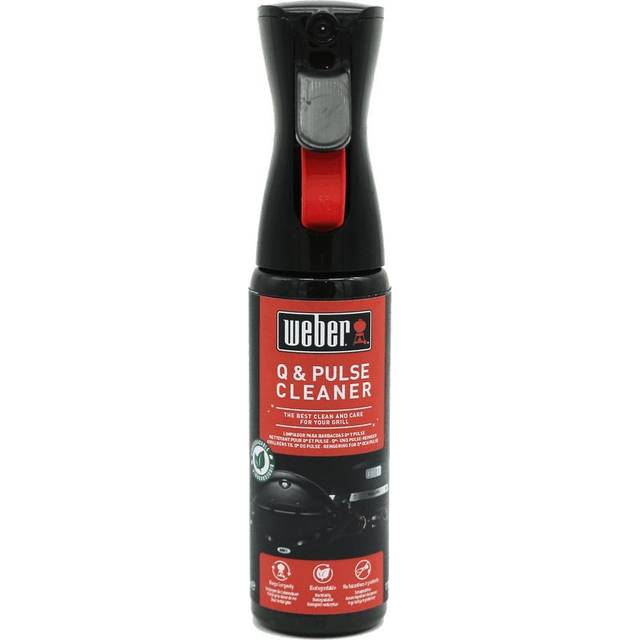 Weber Rengöringspray för Weber Q & Pulse 300ml, fin dimma spray för rengöring av yttre ytor på Weber Q- och Pulse-modeller, biologiskt nedbrytbar, Inga farliga ämnen (17874)