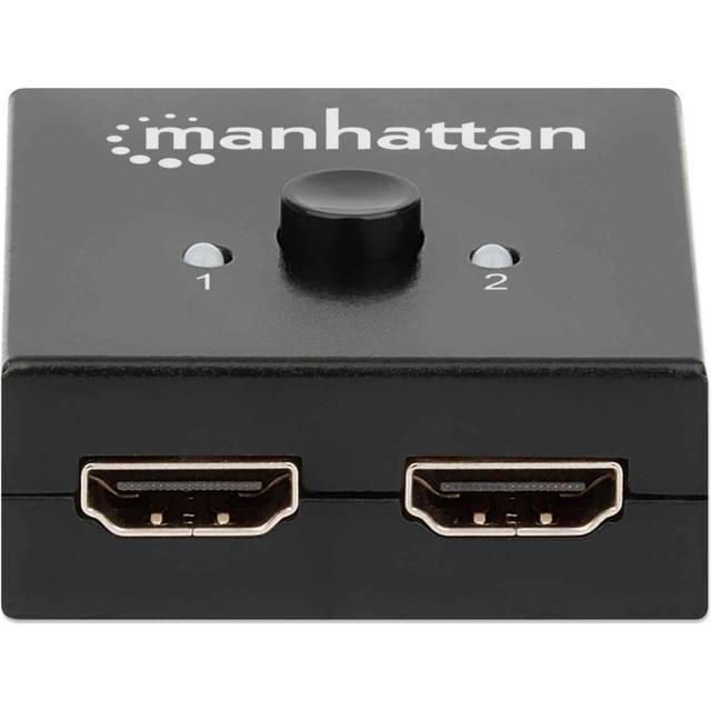 Manhattan HDMI 4K Splitter/Switch 2-Port, Bi-Directional, 4K@30Hz,...