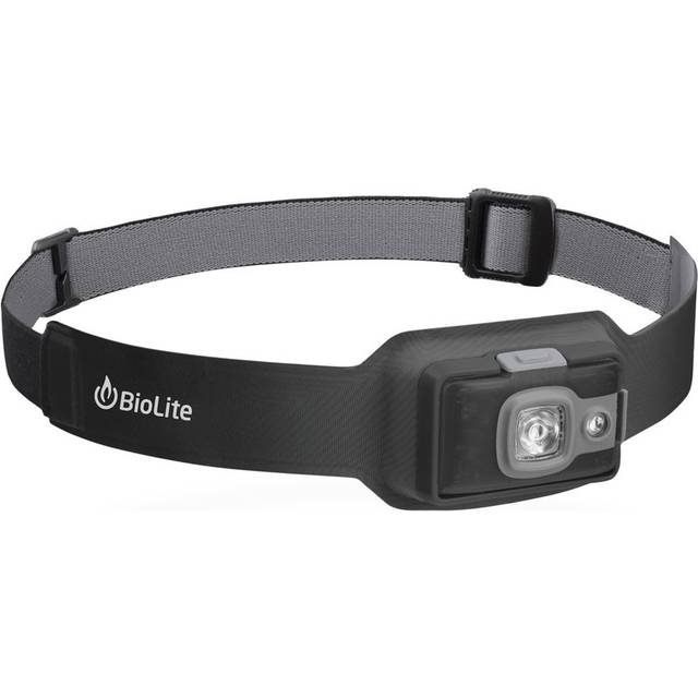 (ember red) Biolite LED Head torch 200 lumen rechargeable - super lightweight no bounce