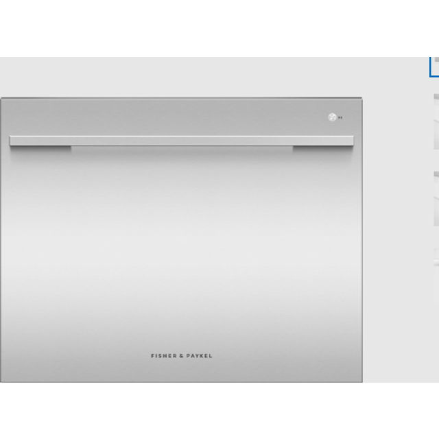 Fisher Paykel DD60SDFHTX9 Series 9 Designer Tall Tub Flat Single DishDrawer - STAINLESS STEEL