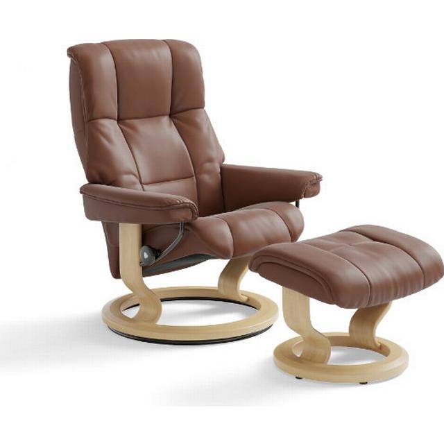 MAYFAIR STRESSLESS CLASSIC LARGE LÄDER PALOMA ROCK 80/SVARTBETS