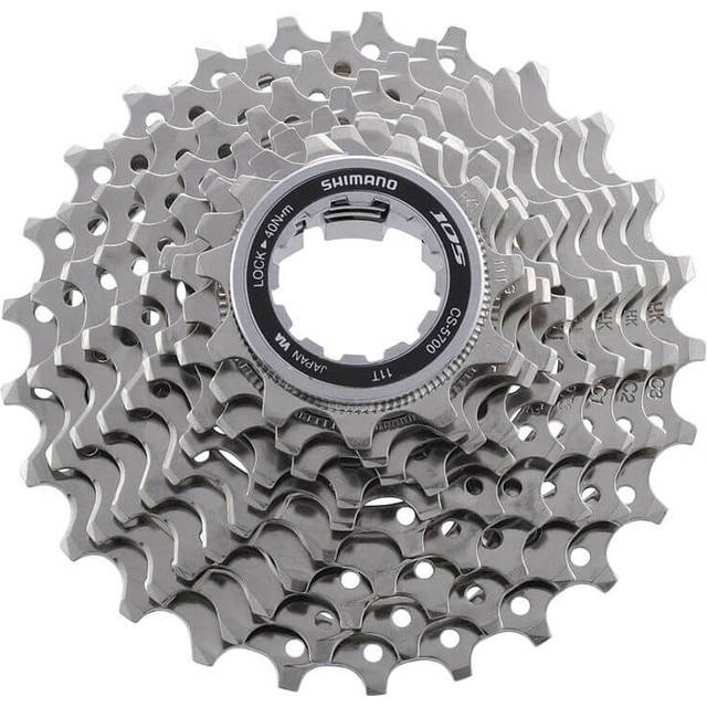 Shimano 105 5700 10 Speed Cassette - Silver