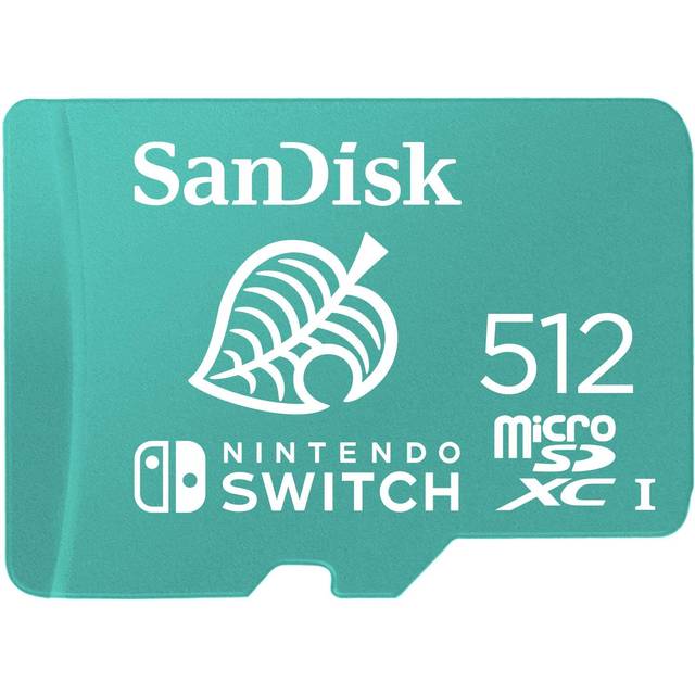 Sandisk microSDXCcard for Nintendo Switch 512gb