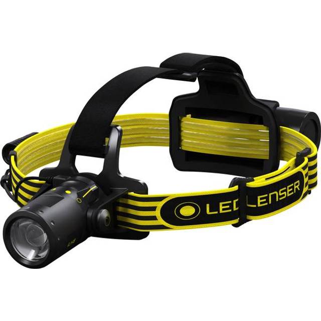 Led Lenser Atex Zone 2 LED Head Torch (ILH8) - Black/Yellow
