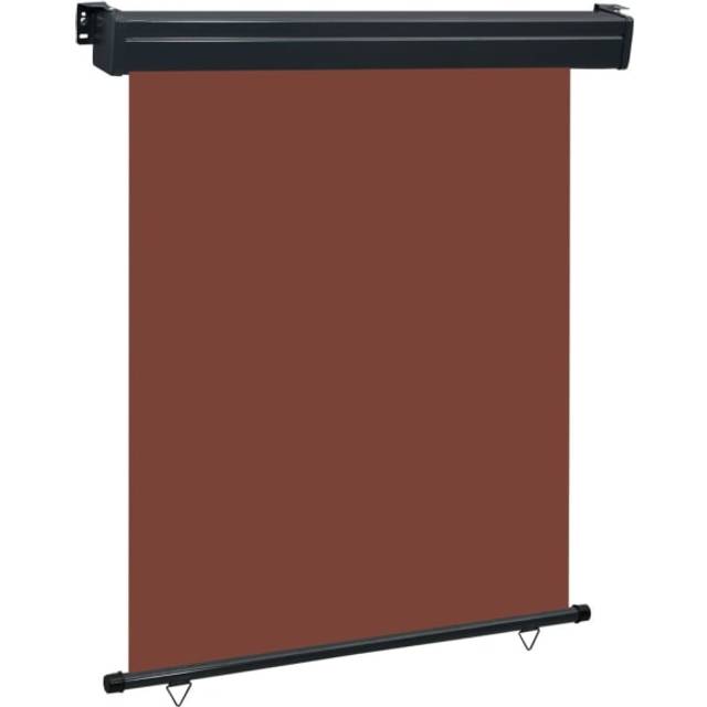 vidaXL Balcony Side Awning Outdoor Privacy Screen Garden Screen Sunshade Red