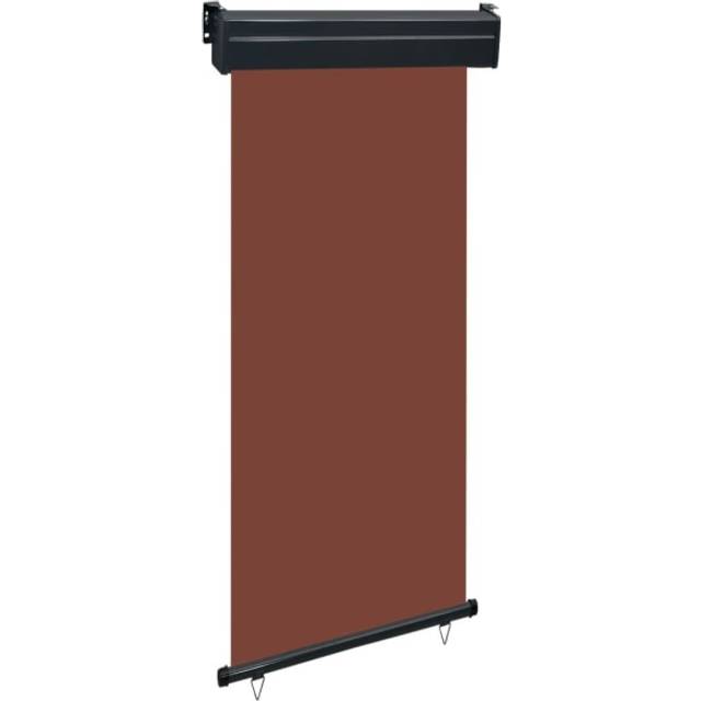 vidaXL Balcony Side Awning 105x250 cm Grey