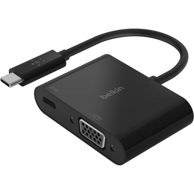 Belkin USB-C AV USB-Adapter, Svart, 2.7 x 10.1 x 12.9 cm