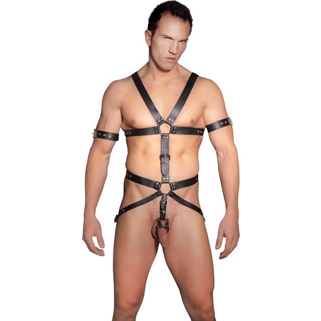 ZADO Fetish Leather Harness for Men