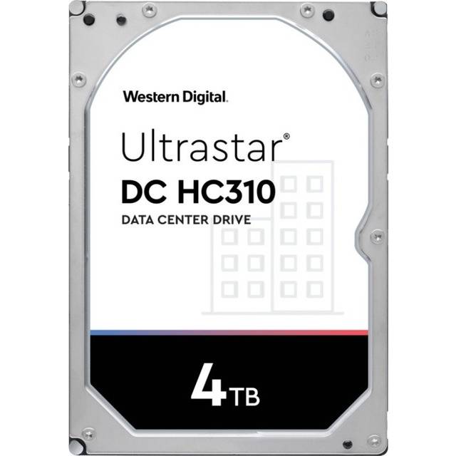 Western Digital Ultrastar DC HC310 HUS726T4TALE6L4, 4 TB, 7200 RPM, 256 MB, 3.5", Serial ATA III