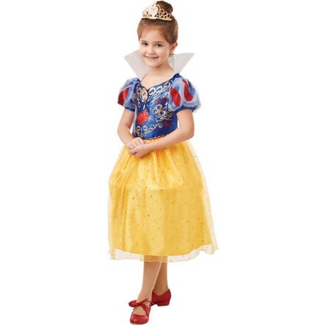 Snow white girls fancy dress disney princess fairy tale kids book day costume
