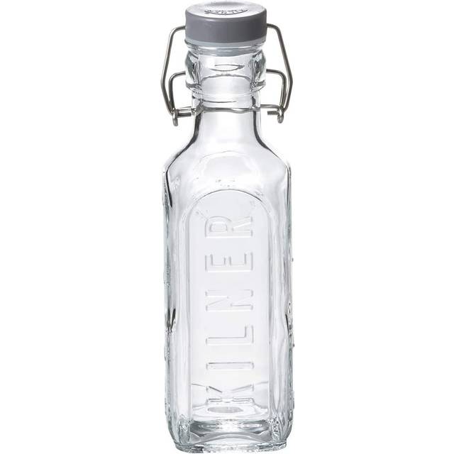 Kilner Clip Top Bottle, Clear/Transparent, 0.3 Litre