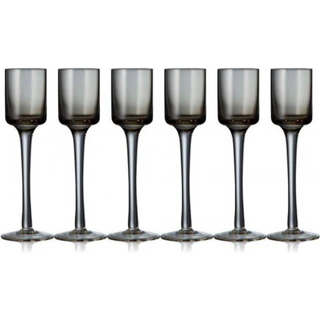 Lyngby Glas Snapseglas - 6 stk