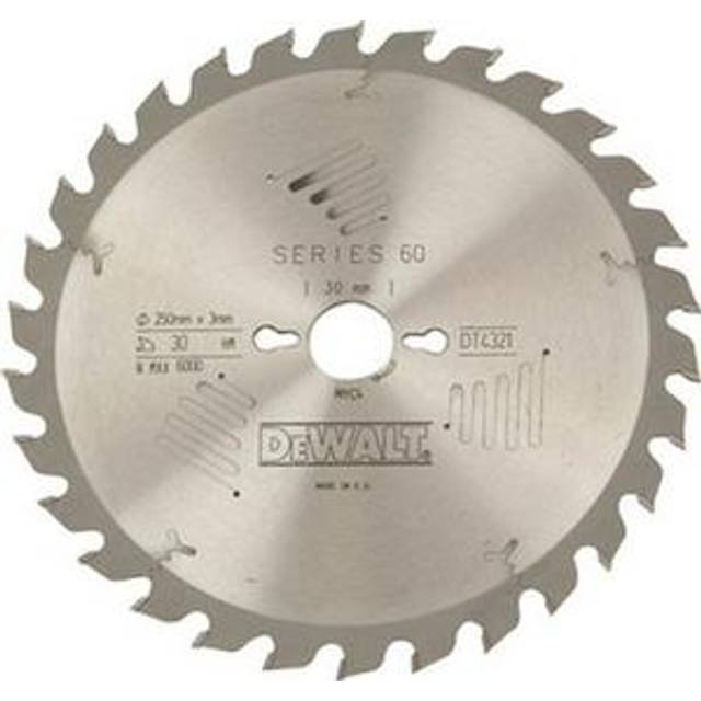 DeWalt Extreme General Purpose Saw Blades 250mm 40T 30mm