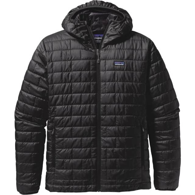M´S NANO PUFF HOODY - BLACK (S)