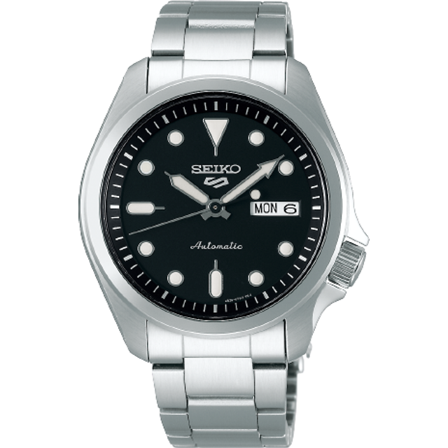 Seiko 5  Mens Stainless Steel Automatic Sports Watch