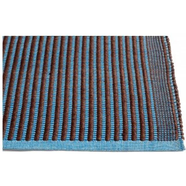HAY - TAPIS rug - Mattor - Chestnut / Blue - L200 x W140 cm