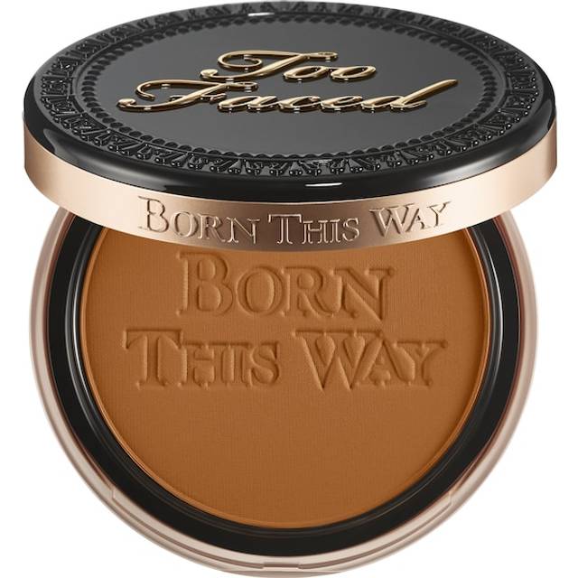 (Mahogany) Too Faced Born This Way Oil Free Powder  0.35oz/10g New With Box