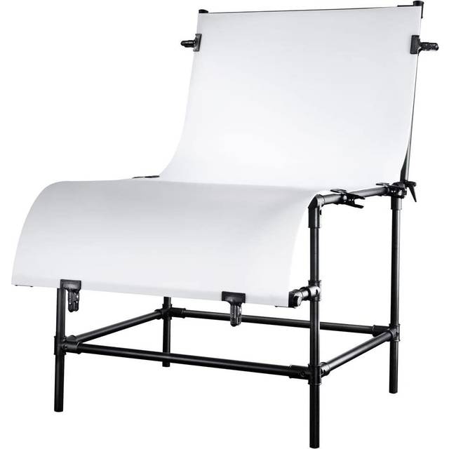 Walimex Shooting Table 200x100cm - Professional photo table for product photography, 80cm height, ideal for macro and still life photography