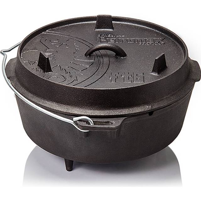 Petromax 14,7L Feuertopf Dutch Oven Ft12 ohne Füße für 14 - 20 P. Aktion