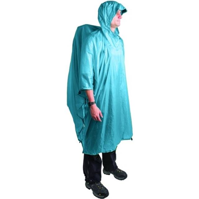 Sea to Summit UltraSil 15D Poncho (Blå (BLUE) One size)