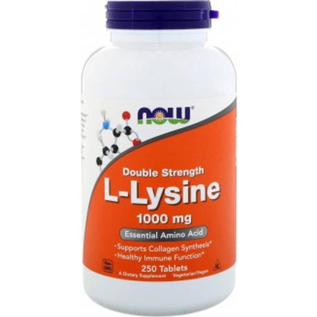 NOW Foods  L-Lysine  1 000 mg  250 Tablets