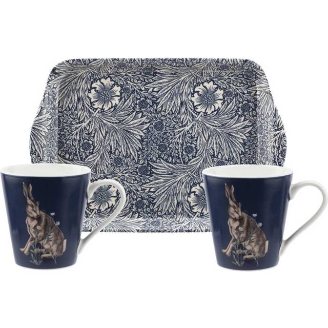 SET KAFFEMUGGAR William Morris 3 delar