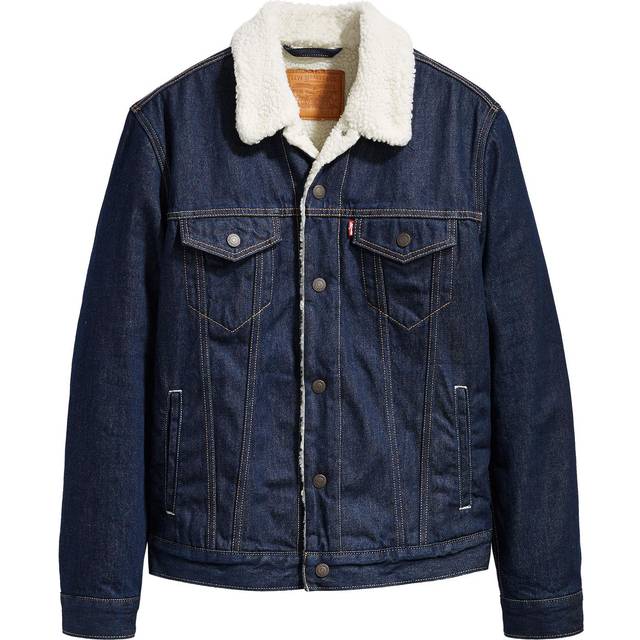 LEVI´S MEN Type 3 Sherpa Trucker Rockridg |Blå |S
