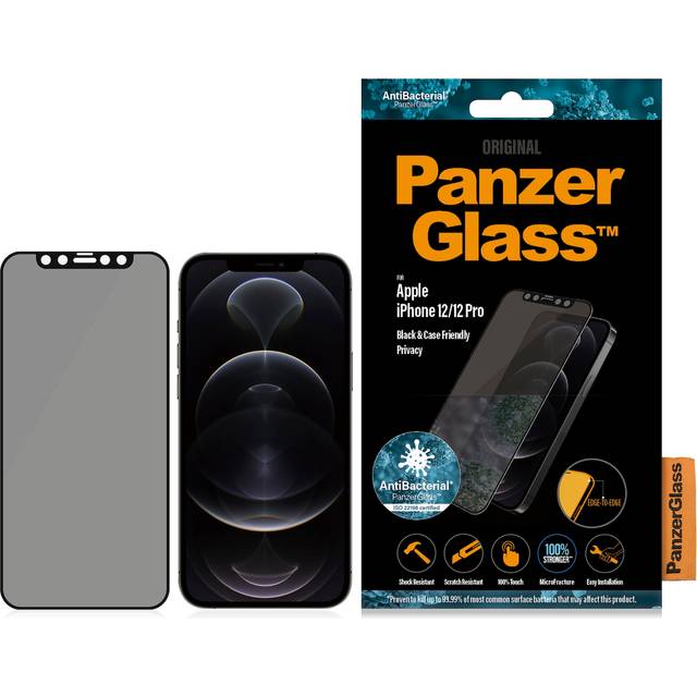 PanzerGlass® Privacy Screen Protector Apple iPhone 12 | 12 Pro | Edge-to-Edge