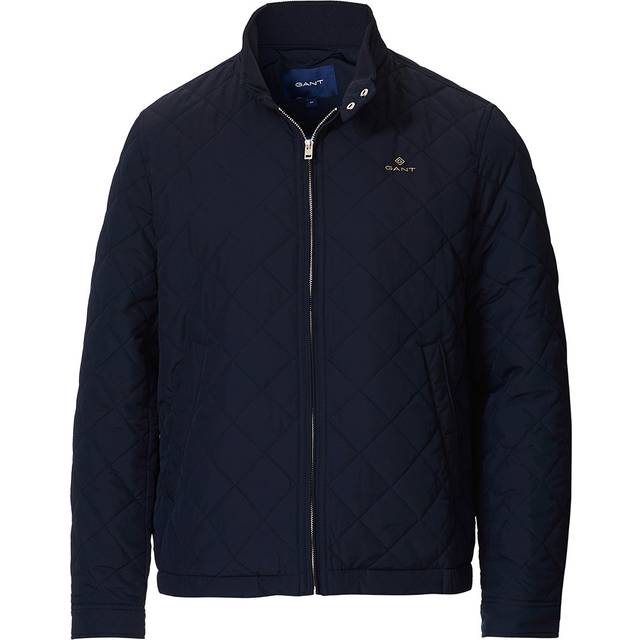 GANT Herr 7006080 Quiltad Jacka, Mörkblå, Evening Blue, M