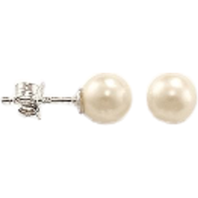 THOMAS SABO Simulated Pearl Stud Earrings H1430-028-14