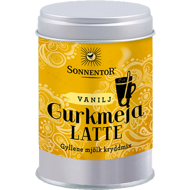SONNENTOR Organic Turmeric Latte Vanilla Golden Milk (Tin) 60g (PACK OF 1)