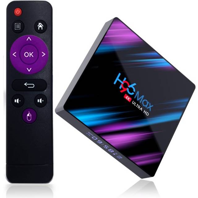 H96 Max RK3318 Smart TV Box med Android 9.0 - 4GB RAM, 64GB ROM