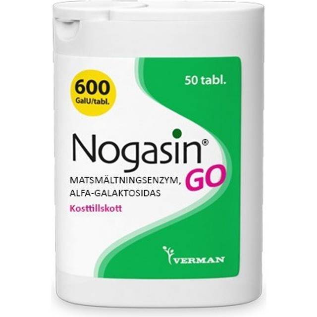 Nogasin GO Matsmältningsenzym 50 styck