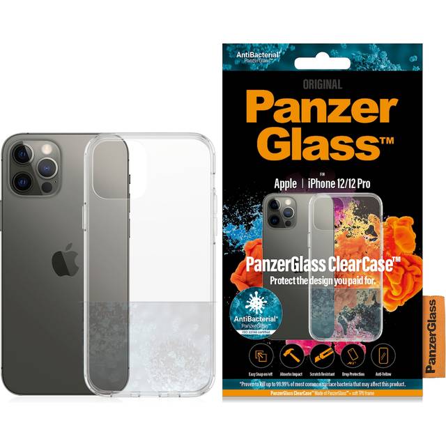 Panzer Glass Clear Protective Case For Iphone 12/12 Pro 6.1 Black Edition