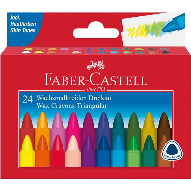 Wax Crayons - Set of 24