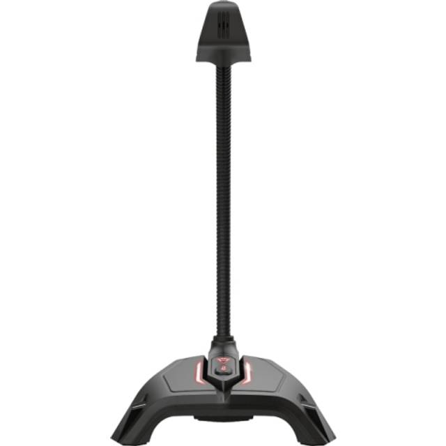 Trust Gaming LED-Illuminated USB Streaming Microphone GXT 215 Zabi for Computer, Laptop, PC - Black