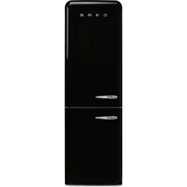 SMEG FAB32LBL5UK 60/40 Fridge Freezer - Black, Black