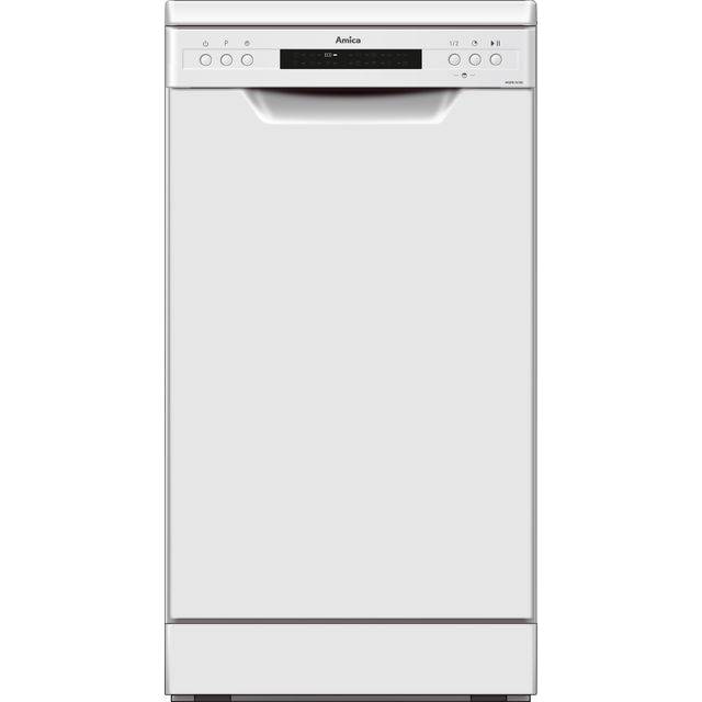 Amica ADF430WH Slimline Dishwasher - White - E Rated