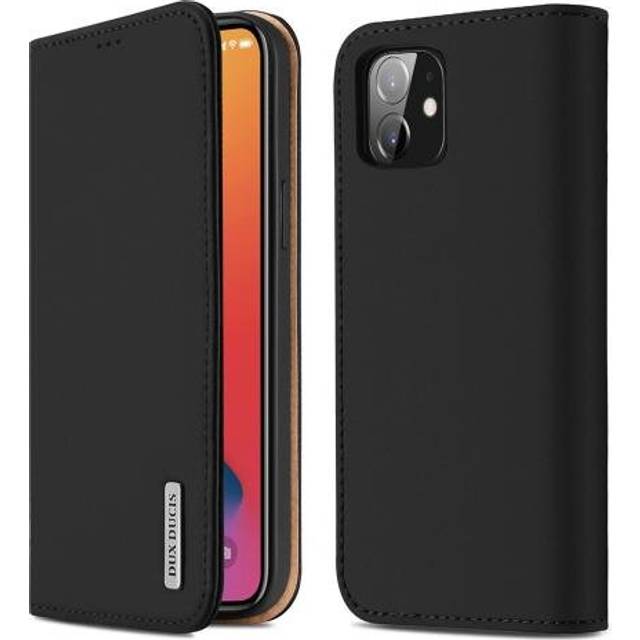 iPhone 12 Mini DUX DUCIS Wish Series Plånboksfodral - Svart